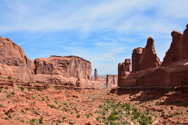 Landscape rock architecture desert Photo