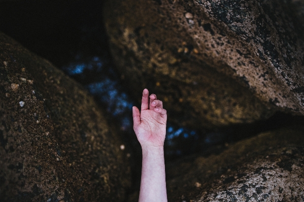 手 海 水 rock 写真