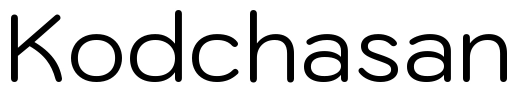 Kodchasan Font