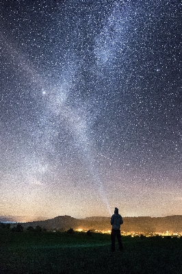 Himmel nacht stern milchstraße
 Foto