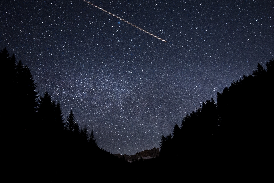 Ciel nuit étoile voie lactée
