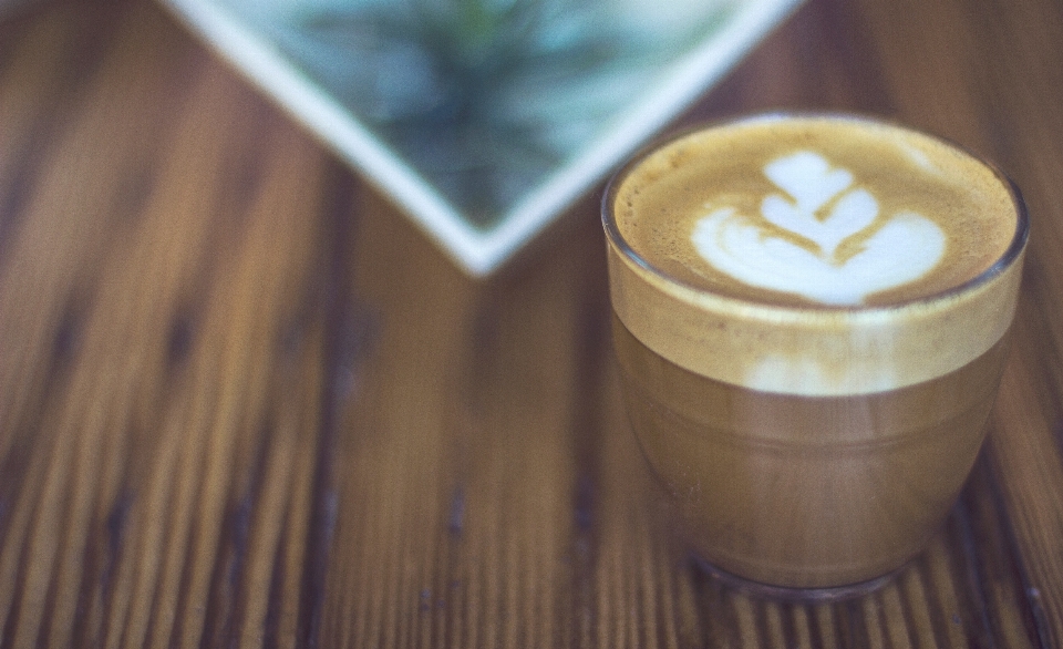 Kaffee latté essen getränk