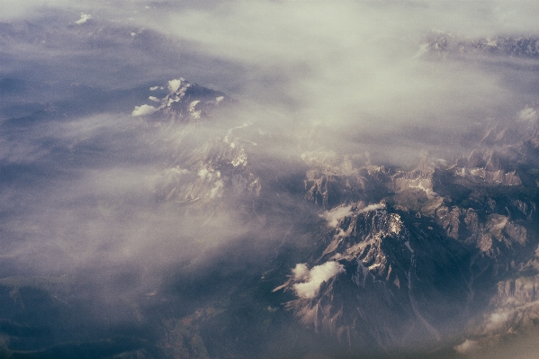 Nature horizon mountain cloud Photo