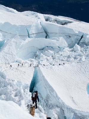 Mountain adventure range ice Photo