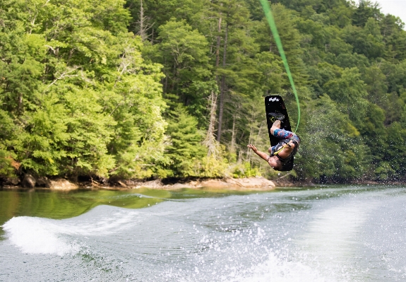 Water forest person sport Photo