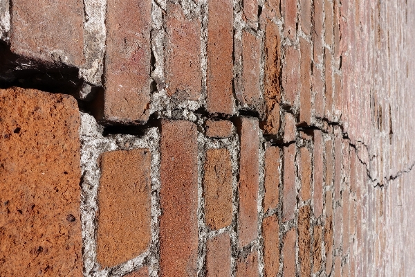 Rock wood wall asphalt Photo