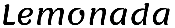 Lemonada Font