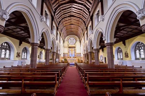 Architecture interior building church Photo