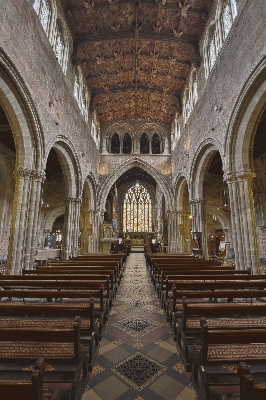 Building old church cathedral Photo