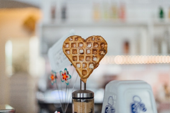 Sweet restaurant love heart Photo