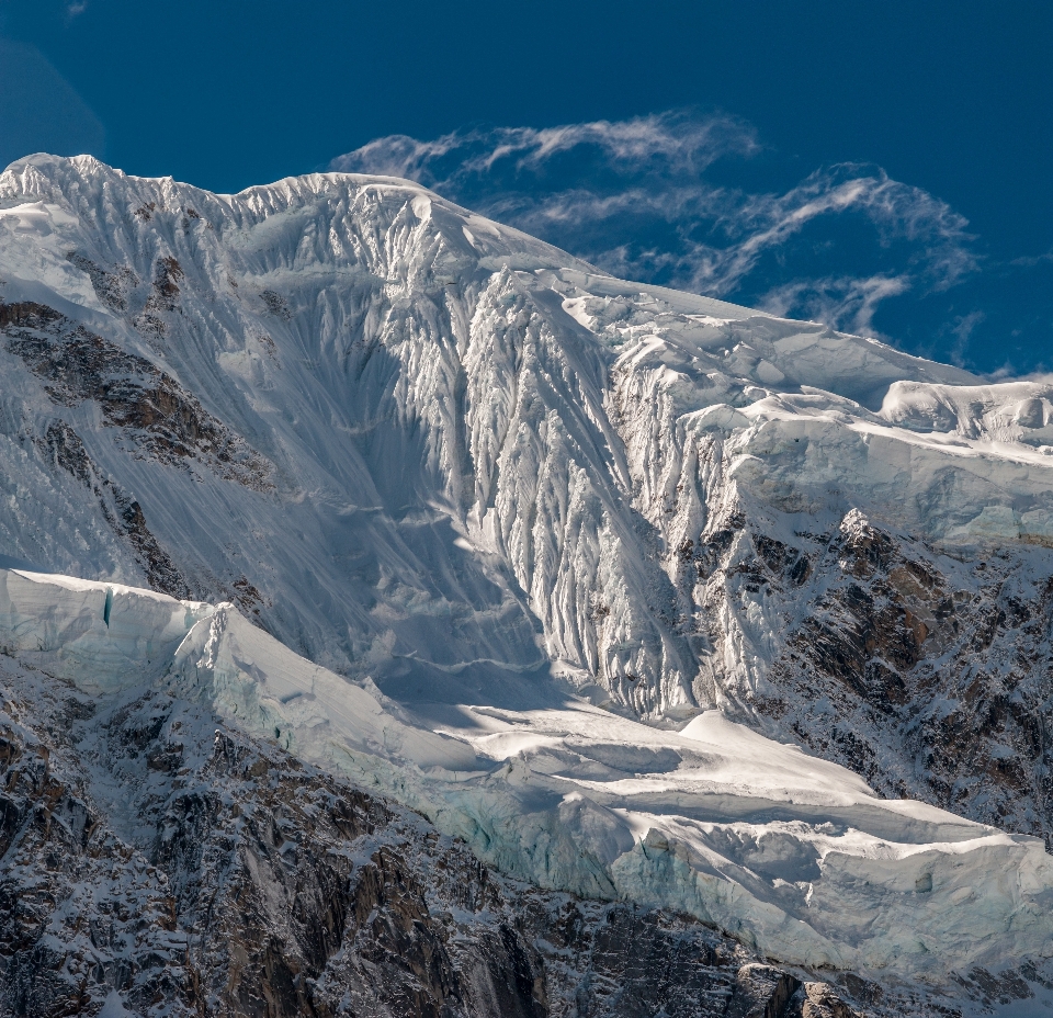 Rock berg schnee winter