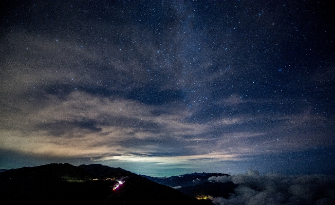 Horizon mountain cloud sky Photo