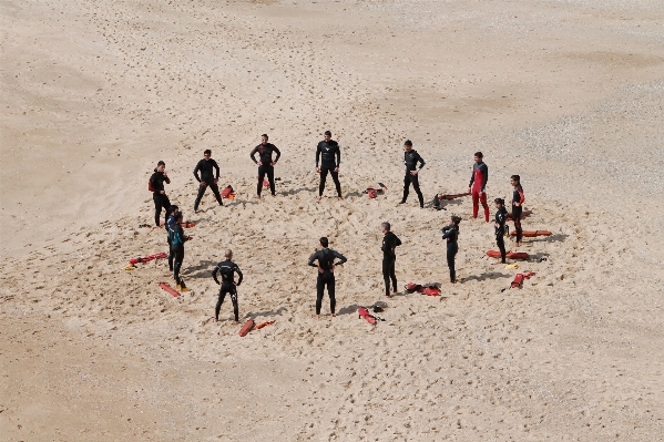 Beach sea sand person Photo