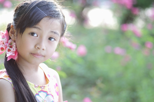 Person girl photography flower Photo