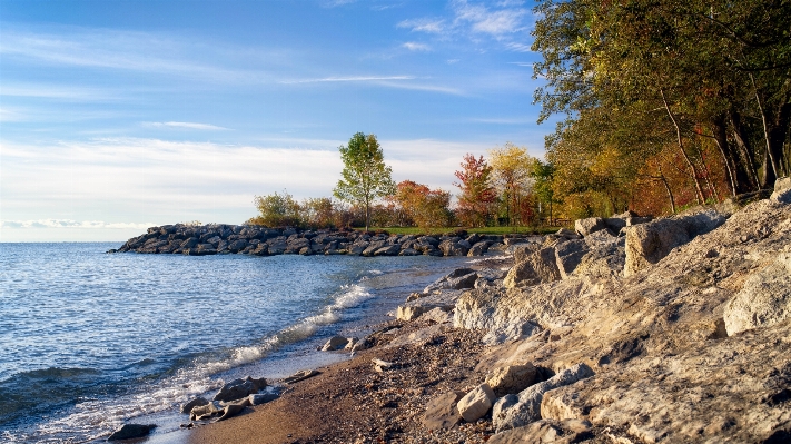 Beach landscape sea coast Photo