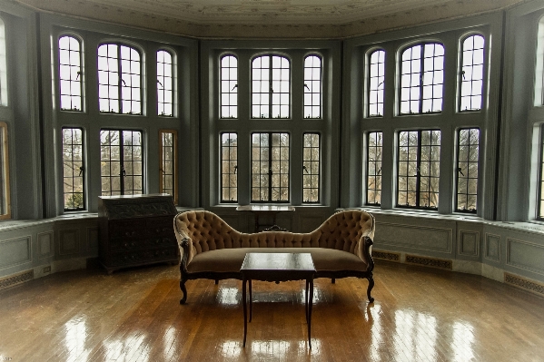 Wood mansion house floor Photo