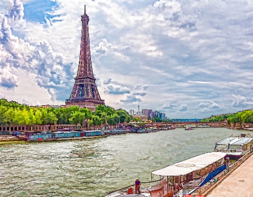 海 水 ボート 橋 写真