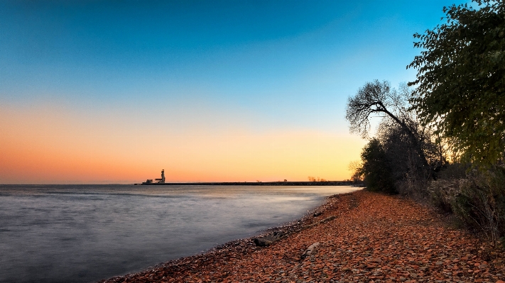 Beach landscape sea coast Photo