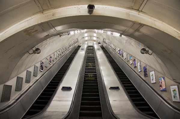 Architecture staircase escalator subway Photo