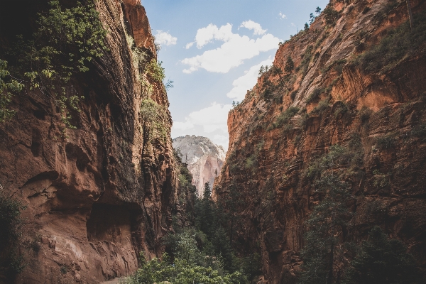 Rock mountain valley formation Photo