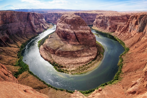 Landscape rock mountain river Photo