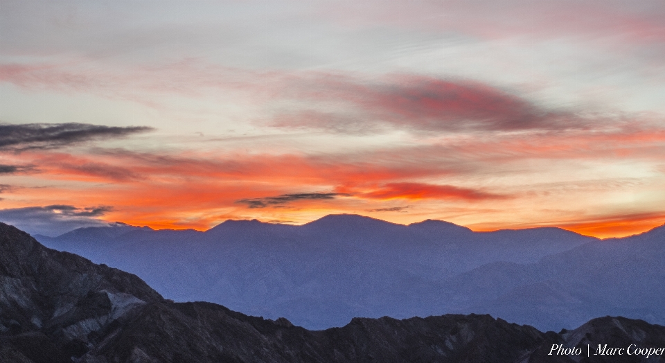 Landscape horizon mountain cloud