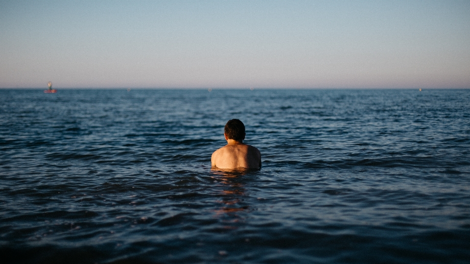 海 水 海洋 地平線