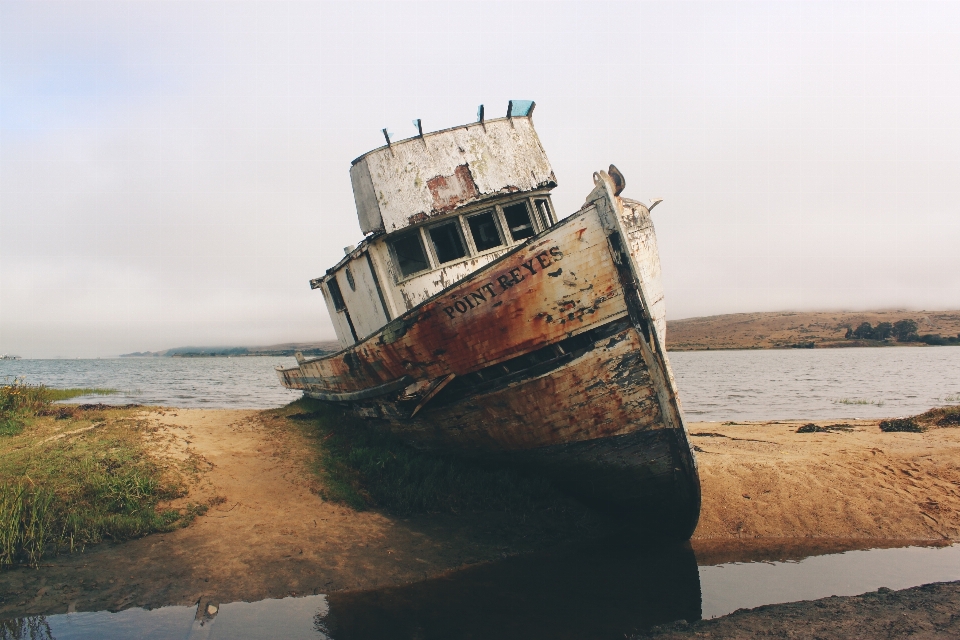 Sea coast ocean boat