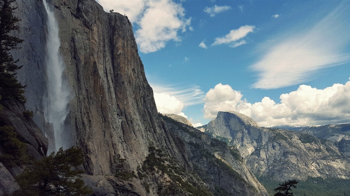 Photo Paysage nature rock cascade