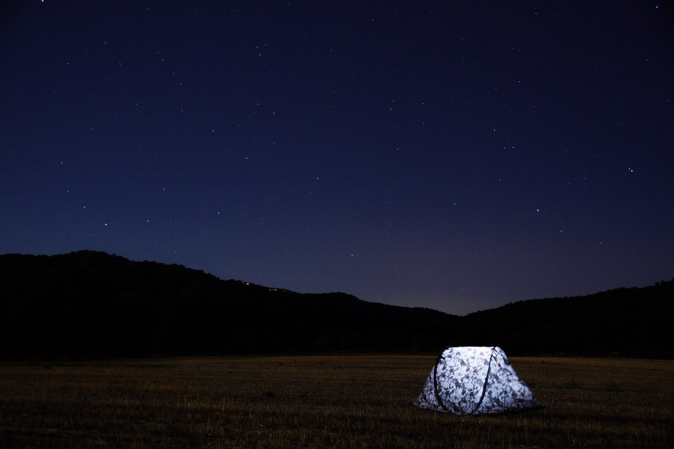 Horizon light sky field