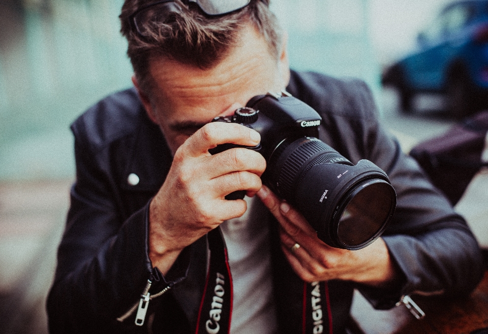 Homem pessoa câmera fotografia