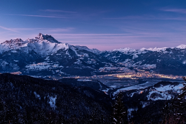 Landscape nature mountain snow Photo