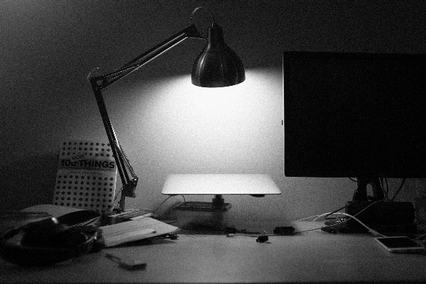 Photo Lumière noir et blanc
 blanc obscurité
