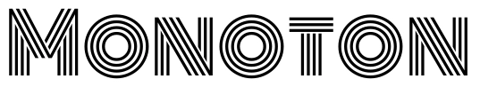 Monoton Font