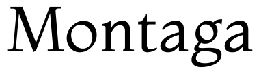 Montaga Font