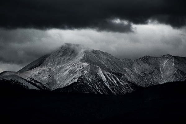 自然 rock 山 雪 写真