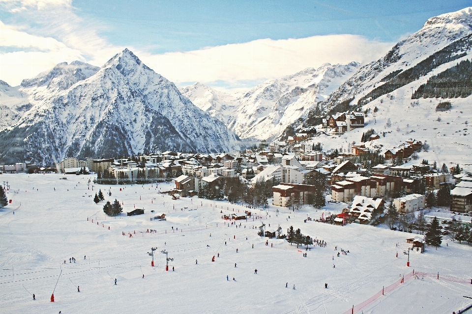 Berg schnee winter gebirge
