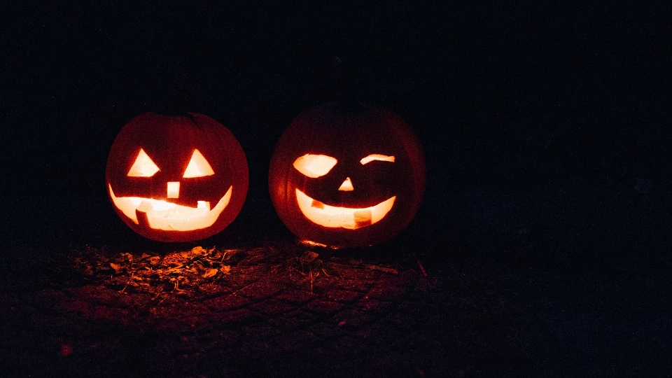 赤 秋 かぼちゃ ハロウィン