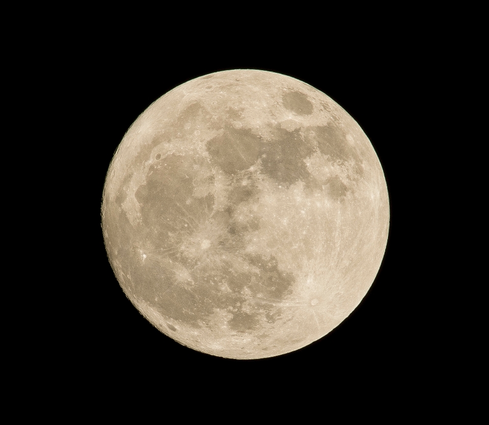 Atmosphäre raum mond vollmond