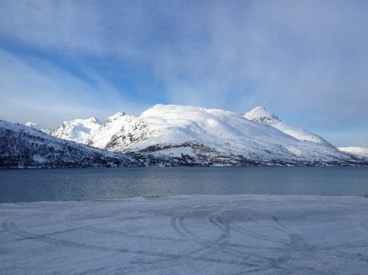 Mountain snow winter cloud Photo