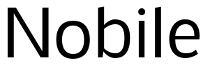 Nobile Font