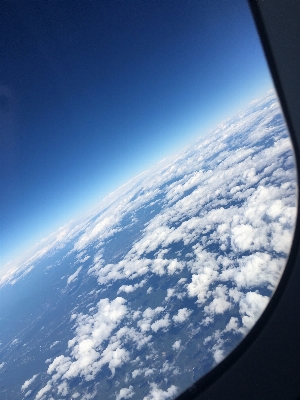 Horizon wing cloud sky Photo