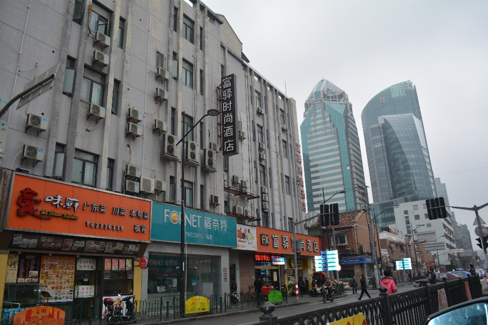 Pedestrian road street city