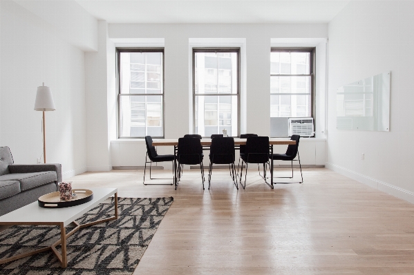 Wood floor interior home Photo