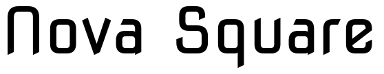 Nova Square Font