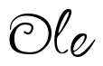 Ole Font