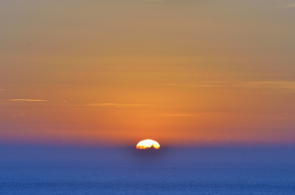 Sea ocean horizon cloud Photo