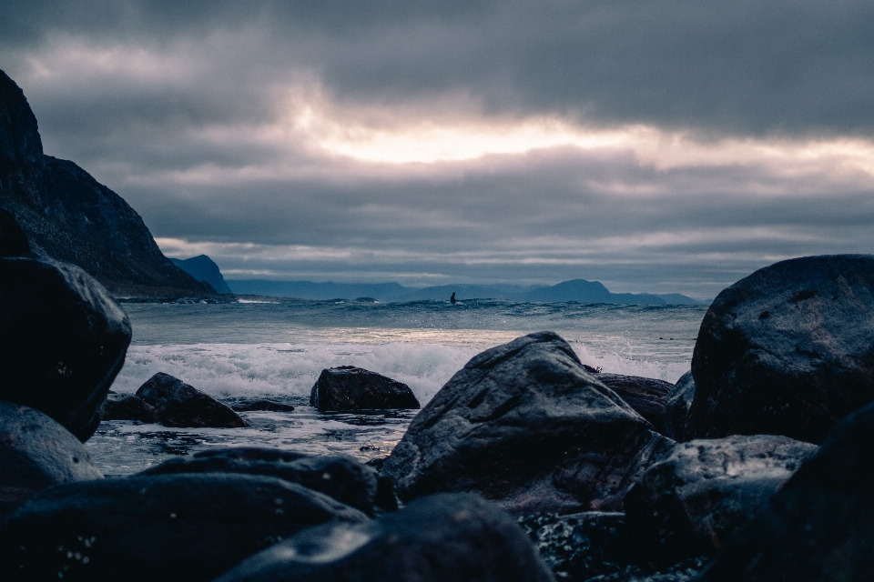 海滩 景观 海 海岸