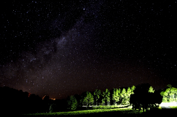 Night star milky way darkness Photo