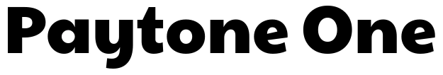 Paytone One 字体